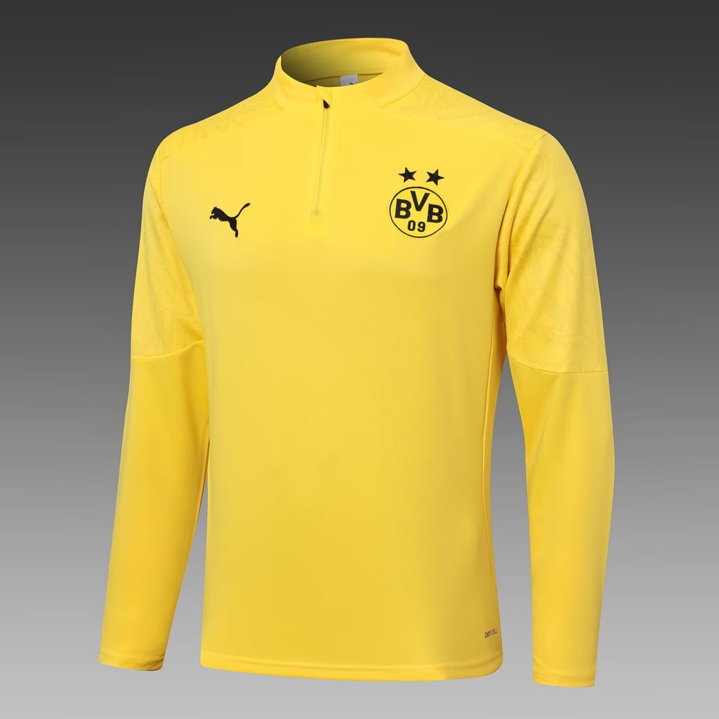 2024/2025 Dortmund Half-Pull Training Suit Yellow
