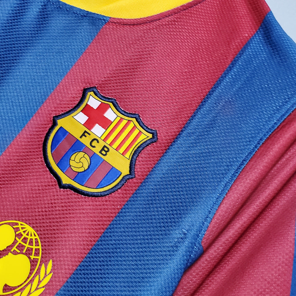 2010/2011 Retro Barcelona Home