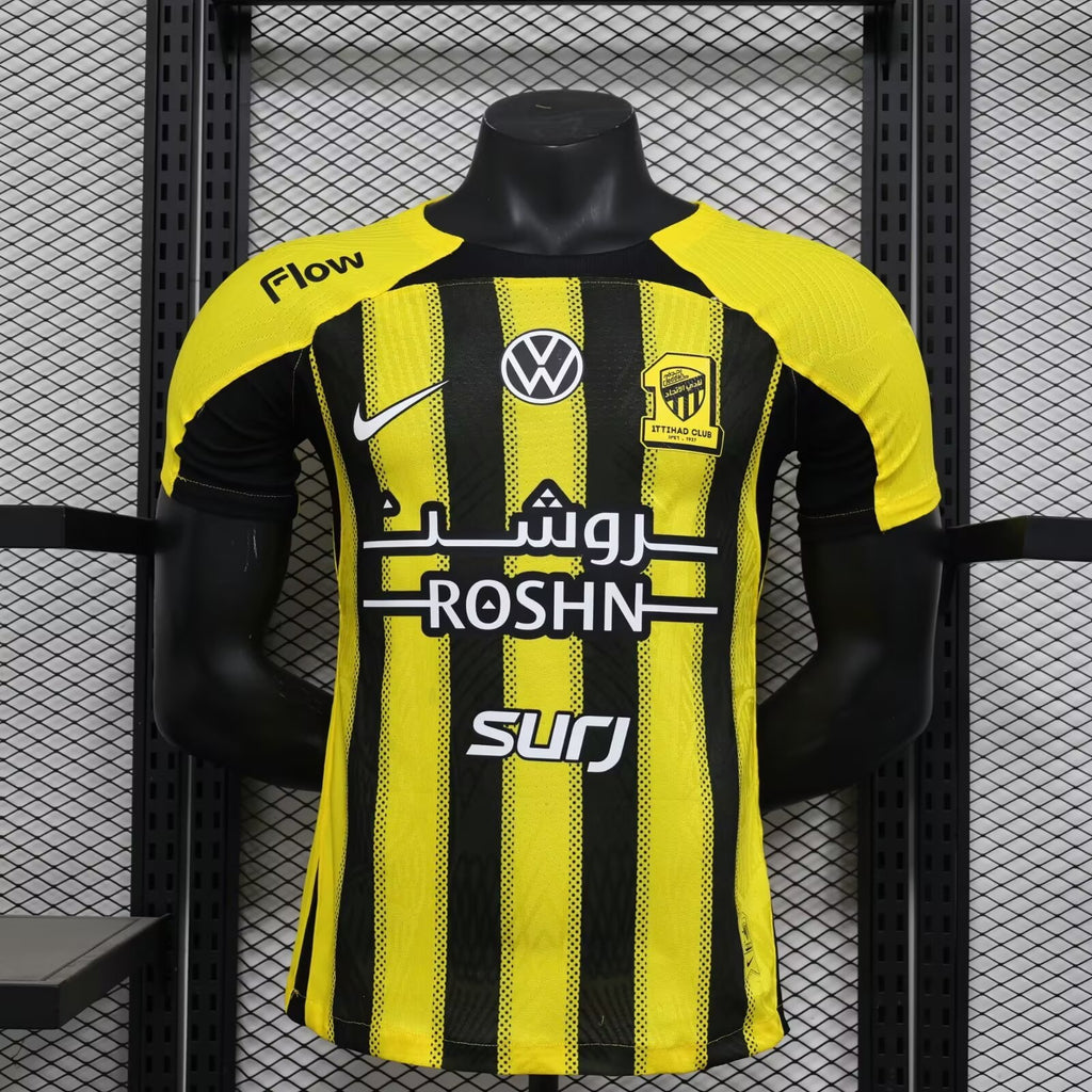 2024/2025 Player Version Al-Ittihad Home（New Ads）