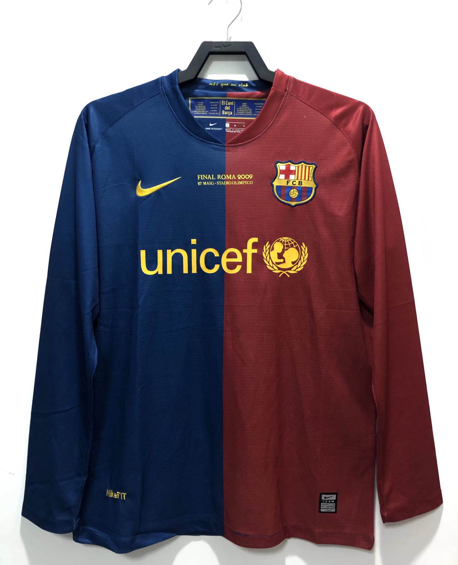 2008/2009 Retro Long Sleeve Barcelona
