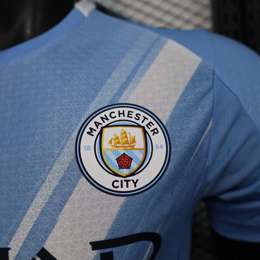 2025/2026 Player Version Manchester City Home