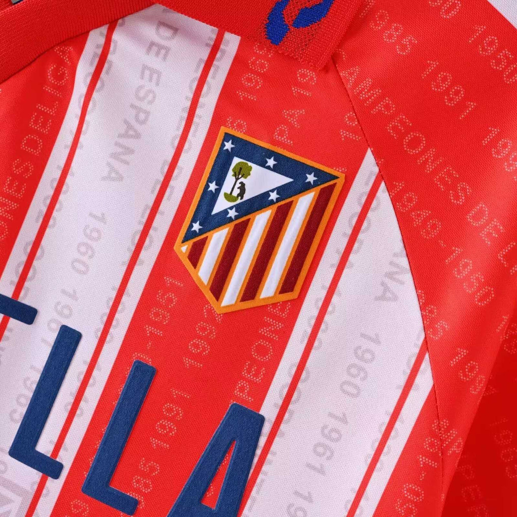1995/1996 Retro Atletico Madrid Home