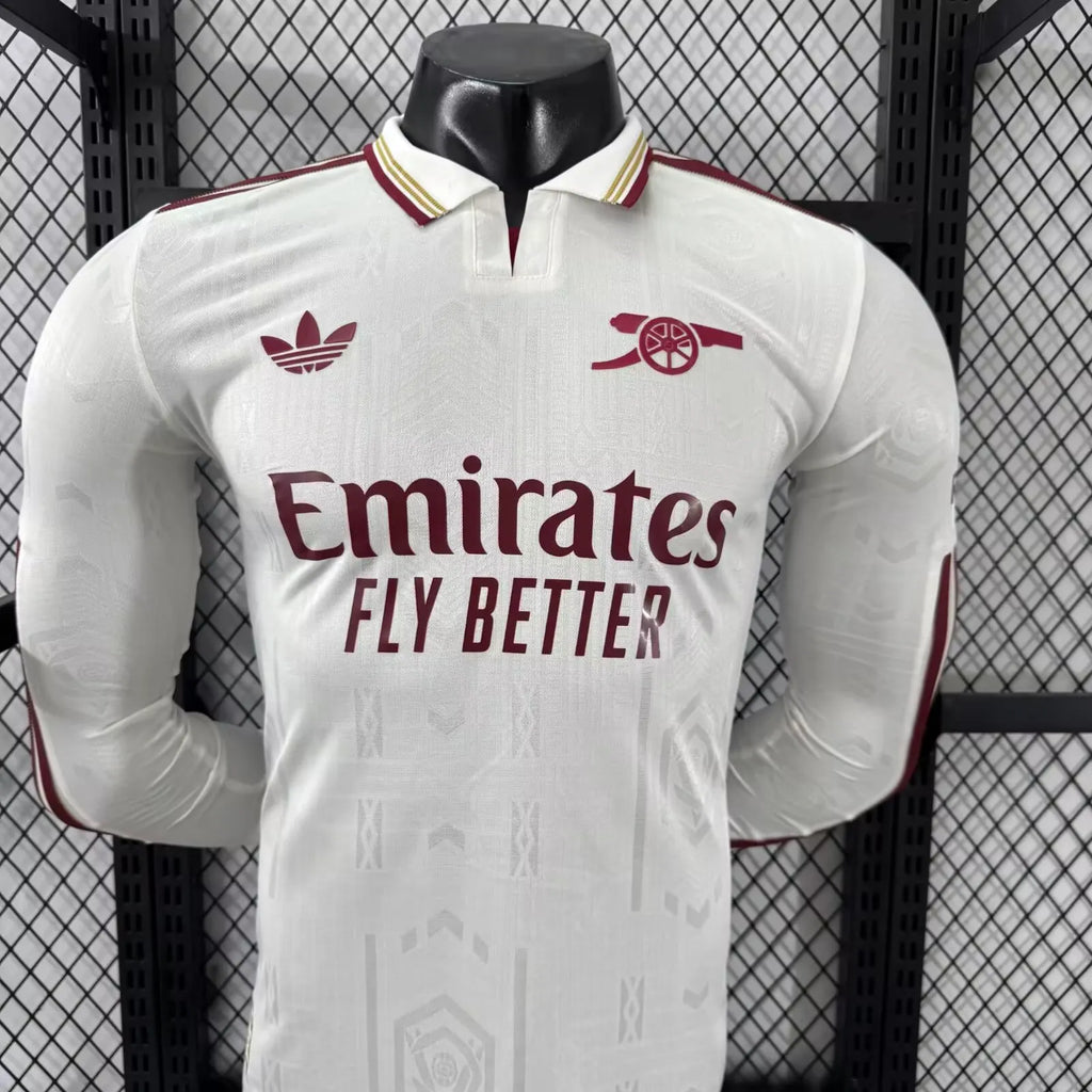 2025/2026 Long Sleeves Player Version Arsenal Third Away