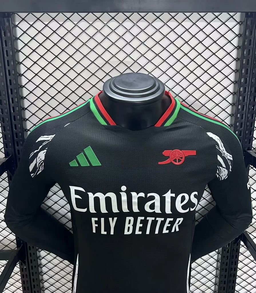 2024/2025 Long Sleeves Arsenal Away Player Version