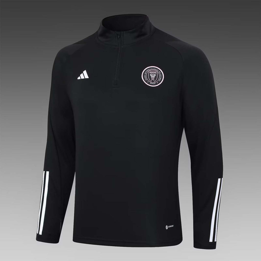 2023/2024 Inter Miami Half-Pull Training Suit black