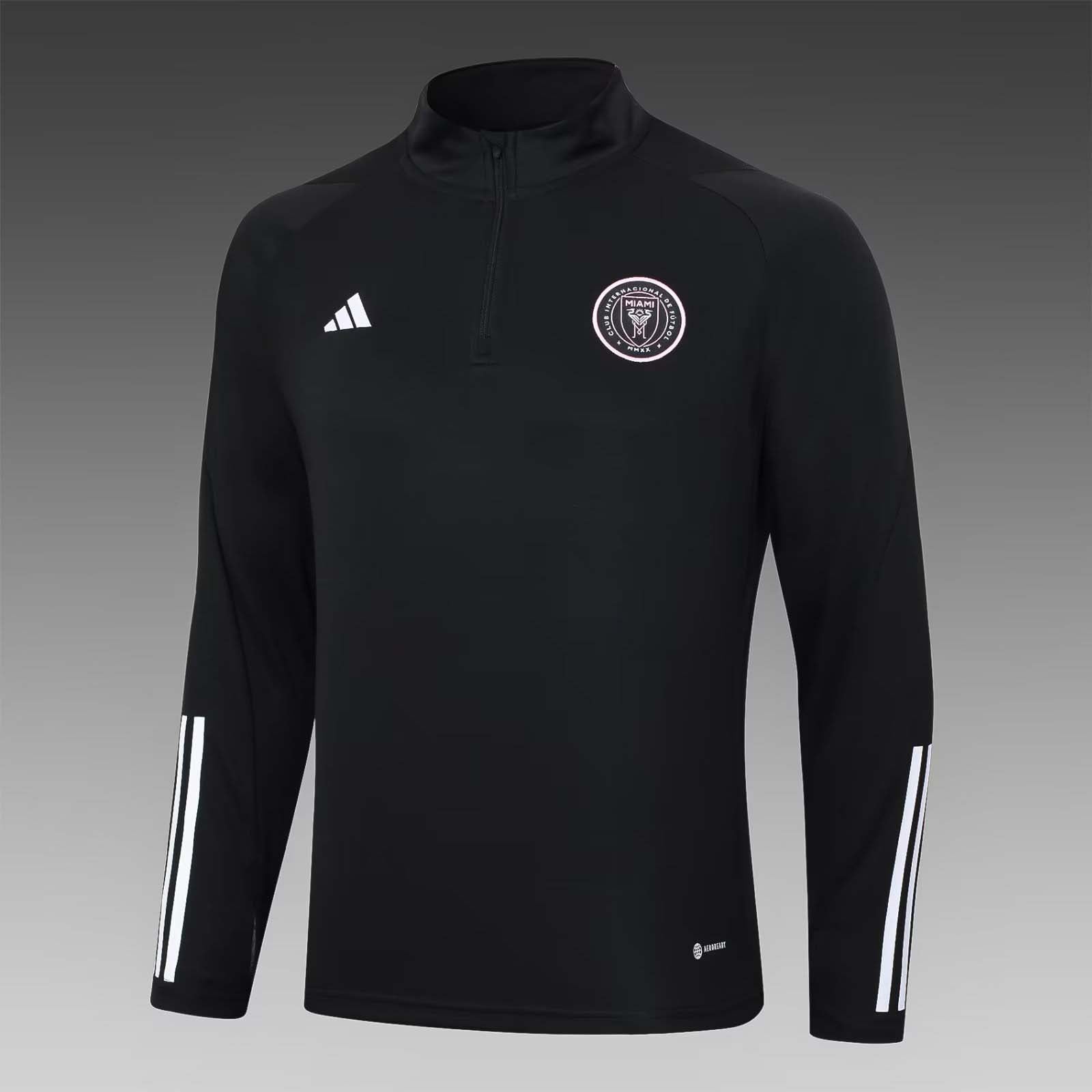 2023/2024 Inter Miami Half-Pull Training Suit black