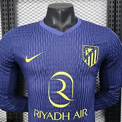 2025/2026 Long Sleeve Player Version Atletico Madrid Away