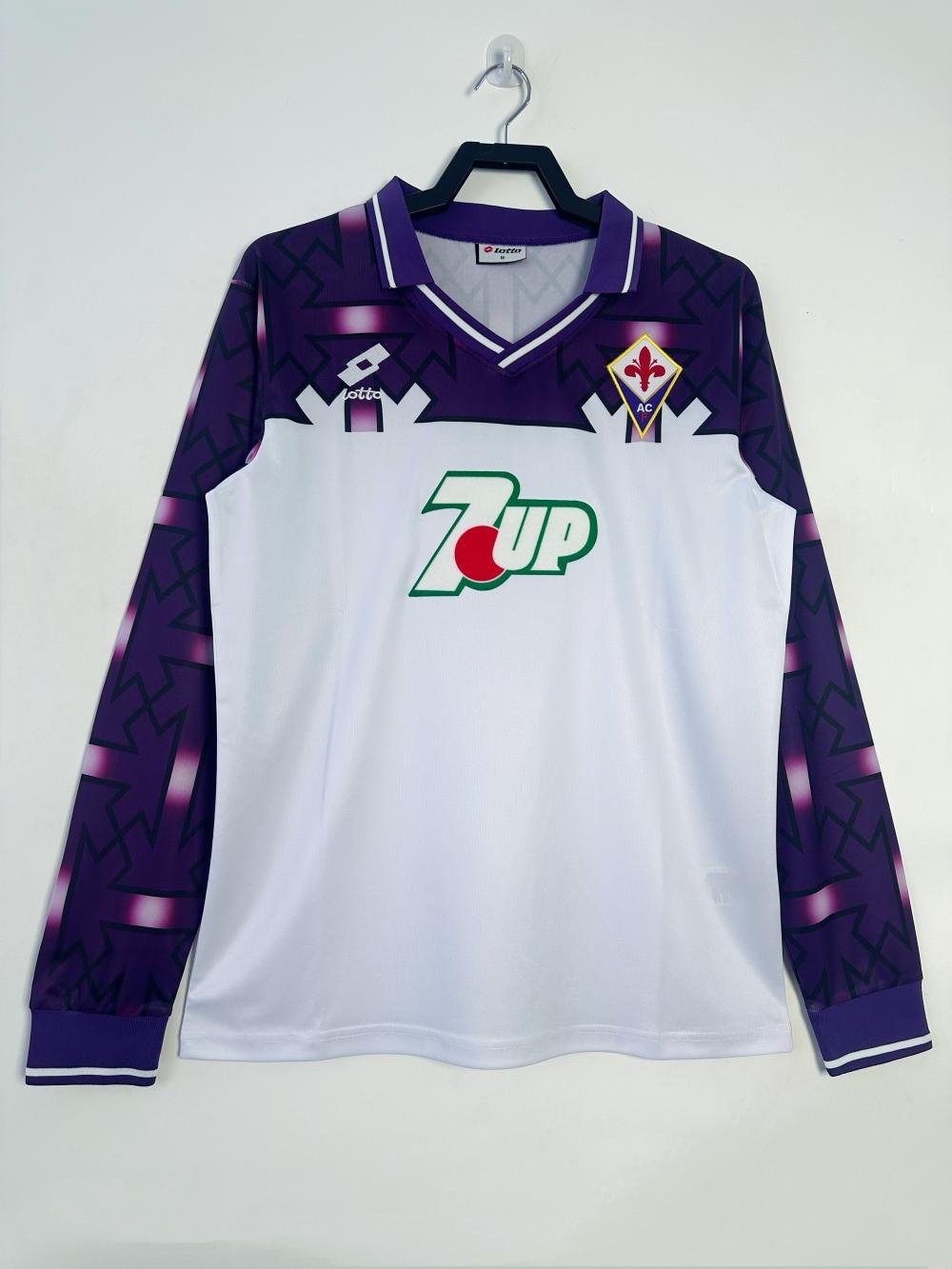 1992/1993 Retro Long Sleeve Fiorentina Away