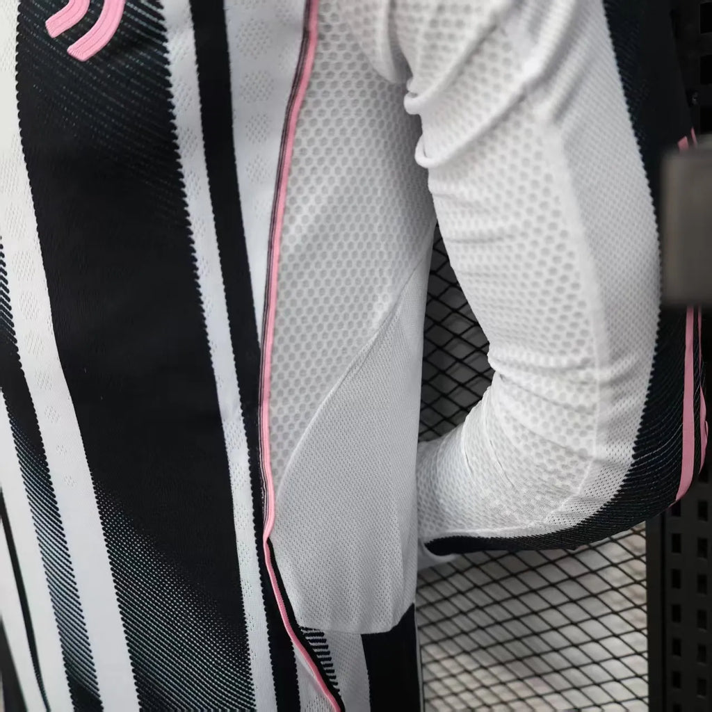 2025/2026 Long Sleeve Player Version Juventus Home