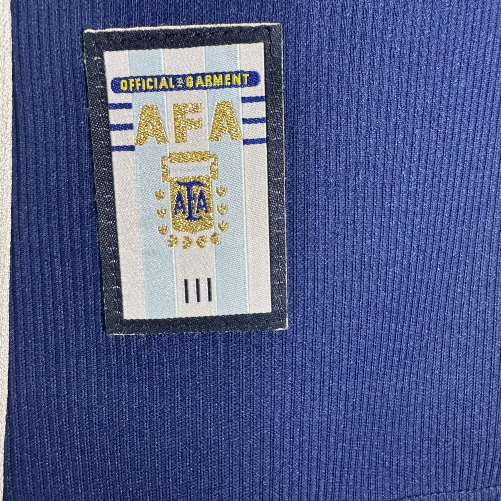 1998 Retro Argentina National Team Away Jersey