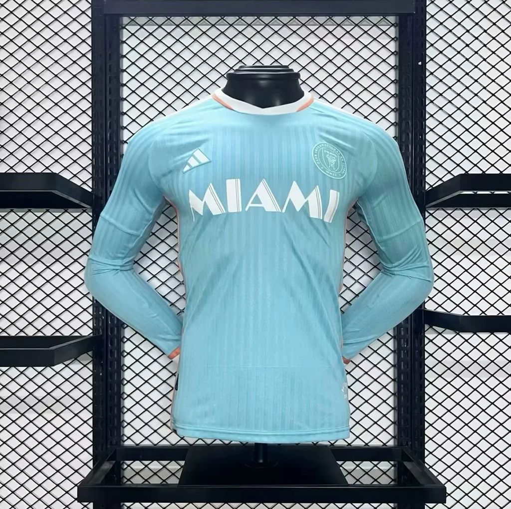 2024/2025 Long Sleeves Inter Miami Third Away Player Version