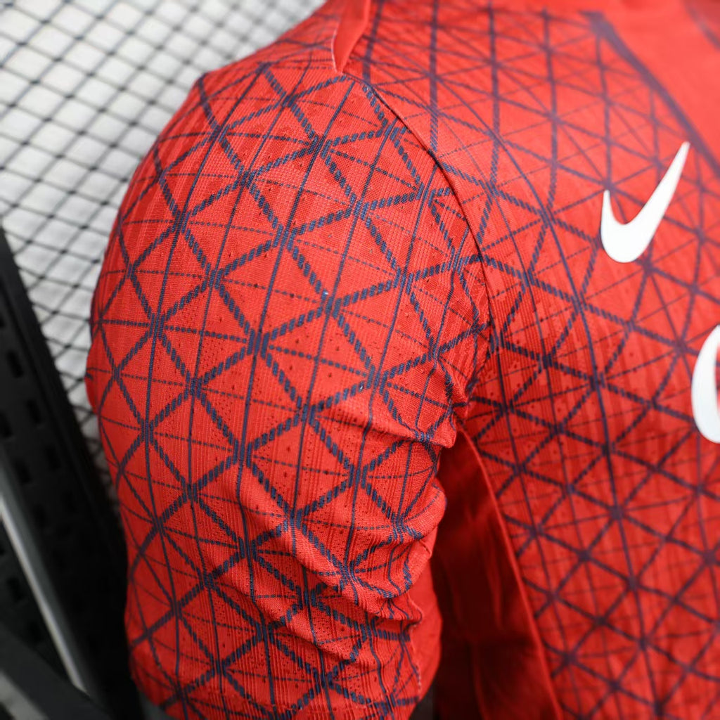 2025/2026 Player Version Paris Saint-Germain Training clothes Red
