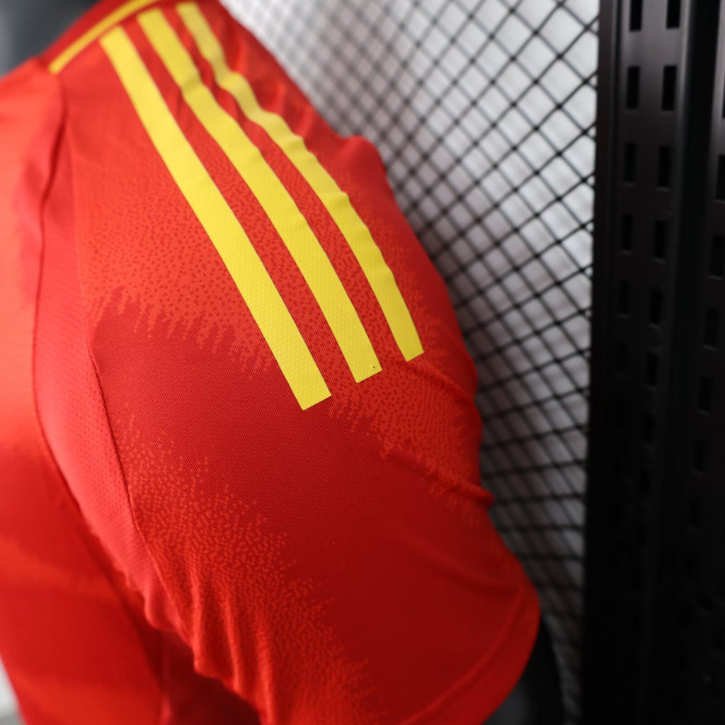 2024-2025 Player Version Spain Home Soccer Shirt