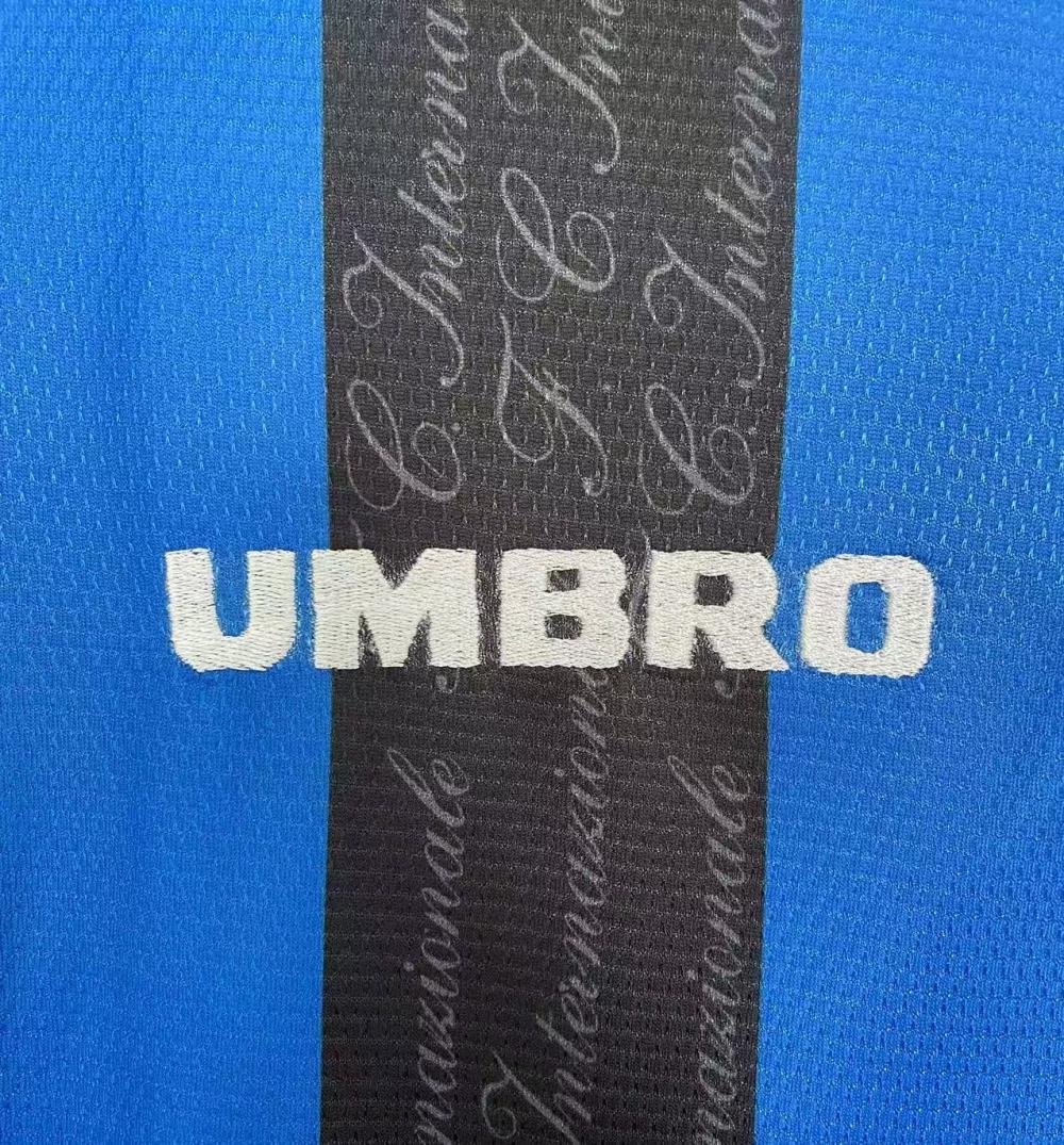 1997/1998 Retro Long Sleeve Internazionale Milan Home