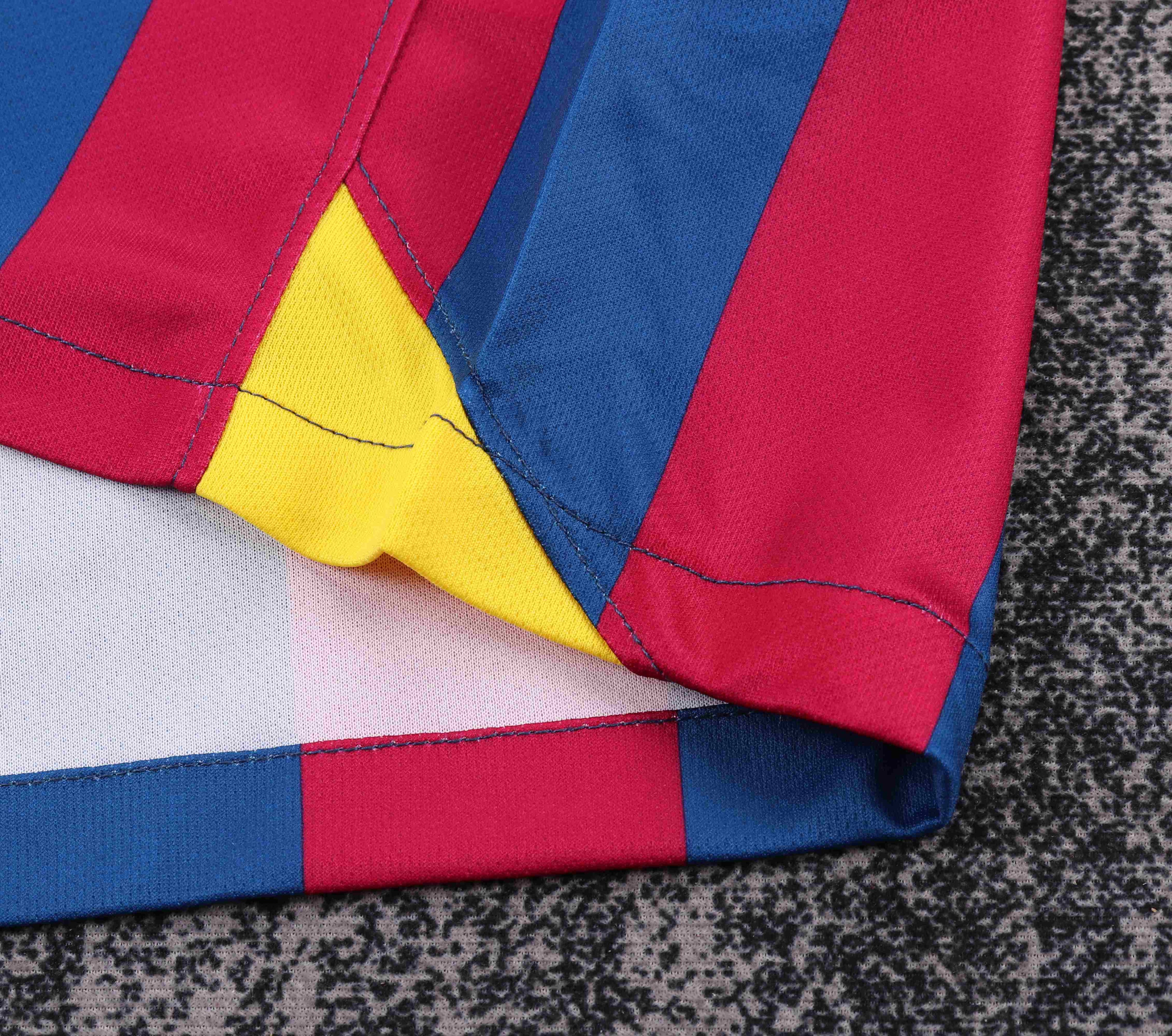 2005-2006 Retro Long Sleeve Barcelona Home