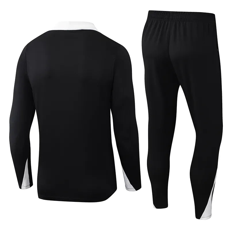 2025/2026 Chelsea Half-Pull Training Suit Black