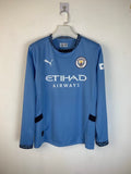 2024/2025 Long Sleeve Manchester City Home