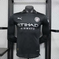 2025/2026 Long Sleeve Player Version Manchester City Away