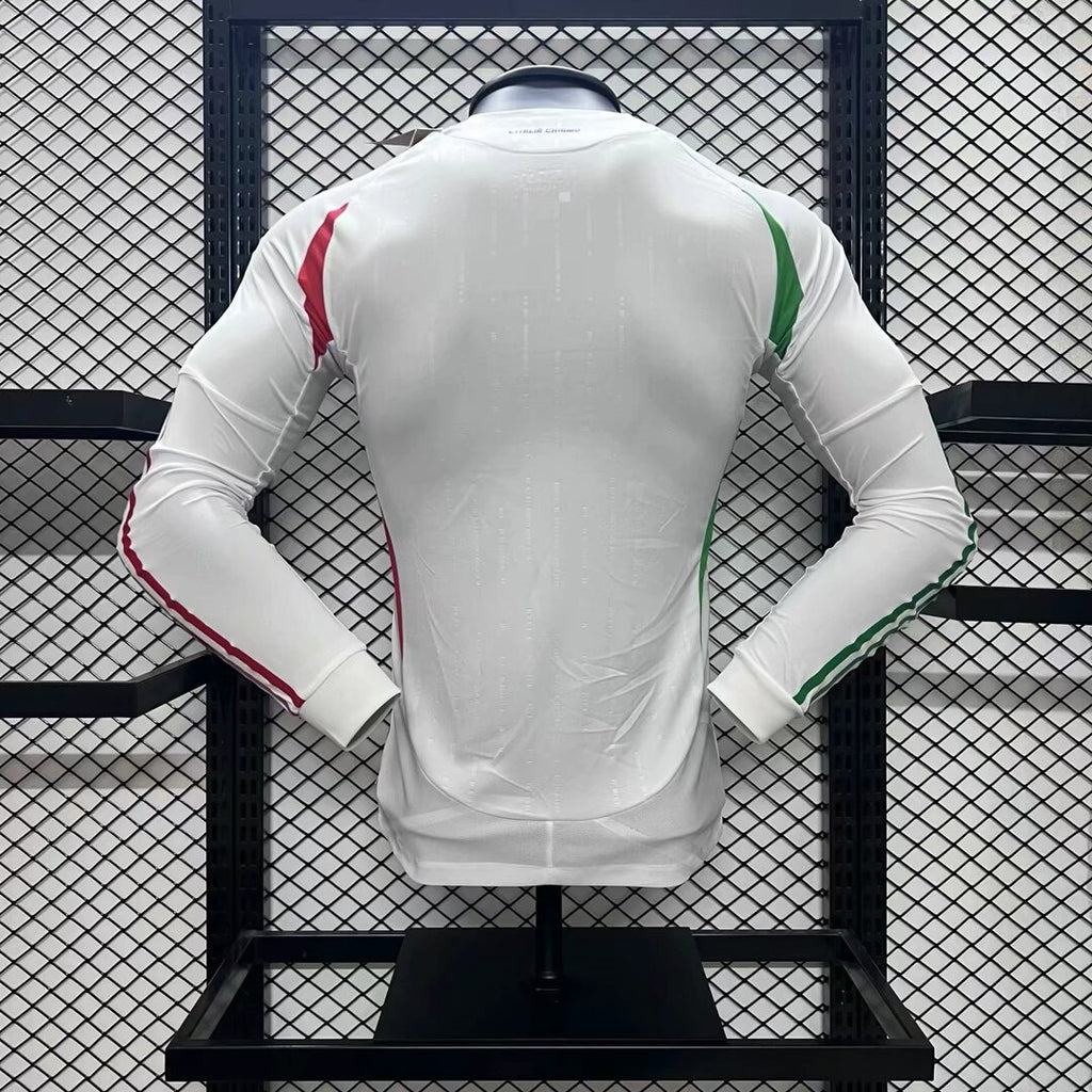 2024-2025 Player Version Italy Away Long Sleeve