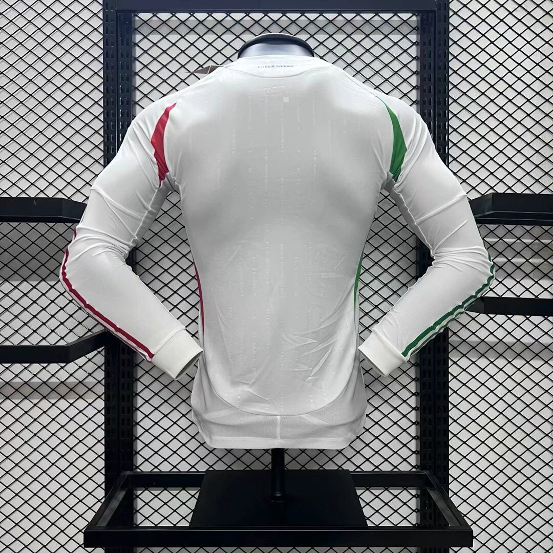 2024-2025 Player Version Italy Away Long Sleeve