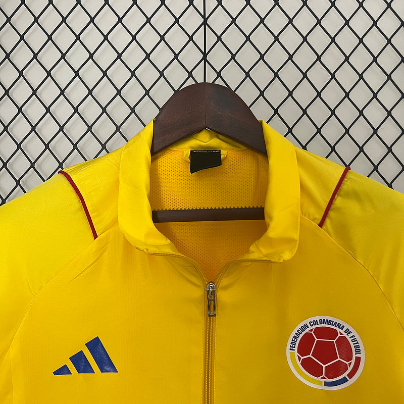 2024 Colombia National Team Windbreaker Yellow