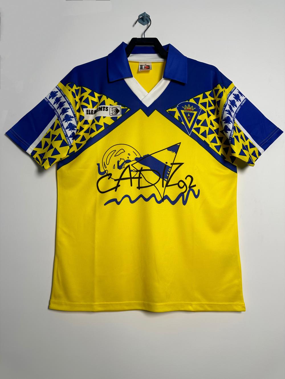 1991-1992 Retro Cádiz Home
