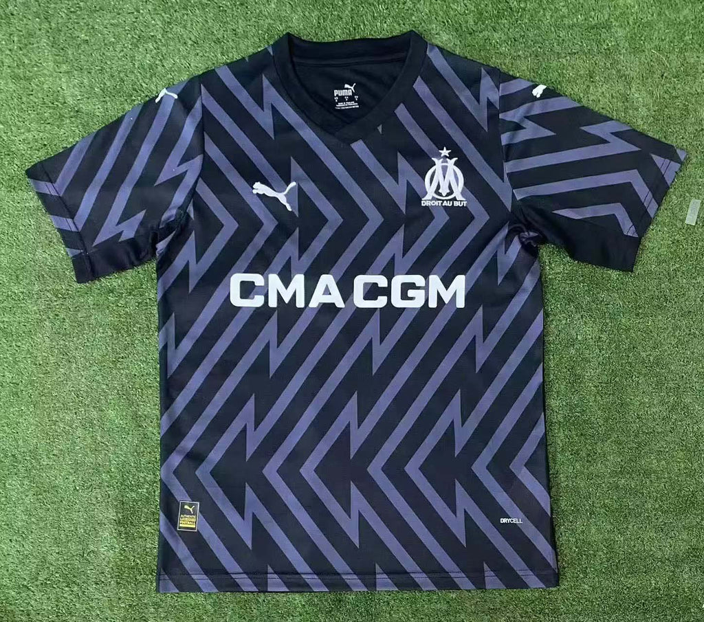 2023/2024 Olympique de Marseille Goalkeeper Black