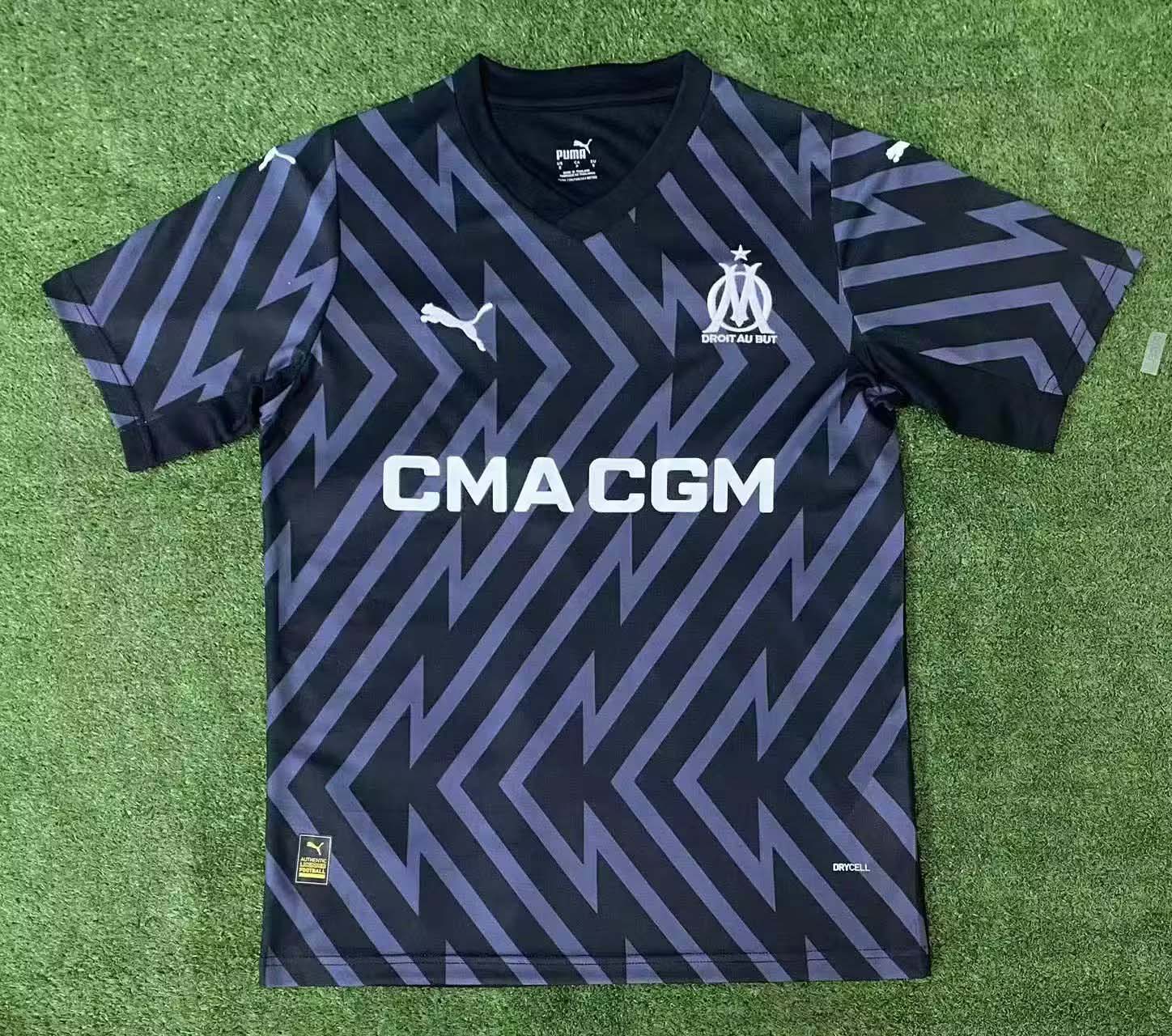 2023/2024 Olympique de Marseille Goalkeeper Black