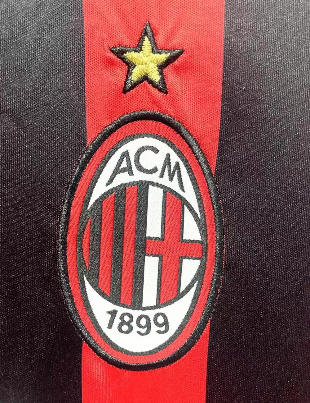 2017/2018 Retro AC Milan Home