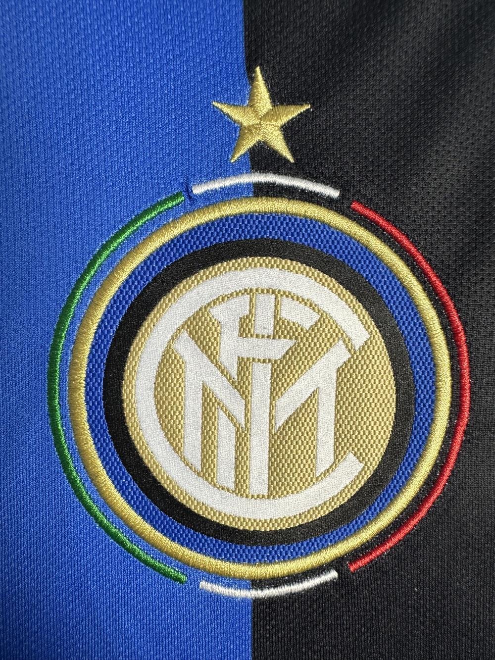 2009/2010 Retro Long Sleeve Inter Milan Home