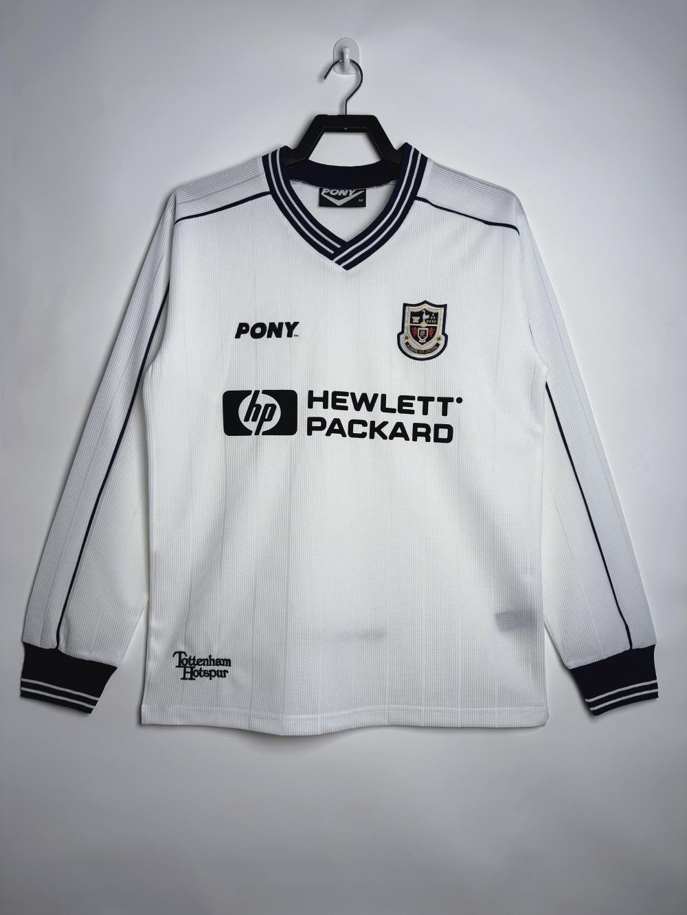1997-1999 Retro Long Sleeve Tottenham Hotspur Home