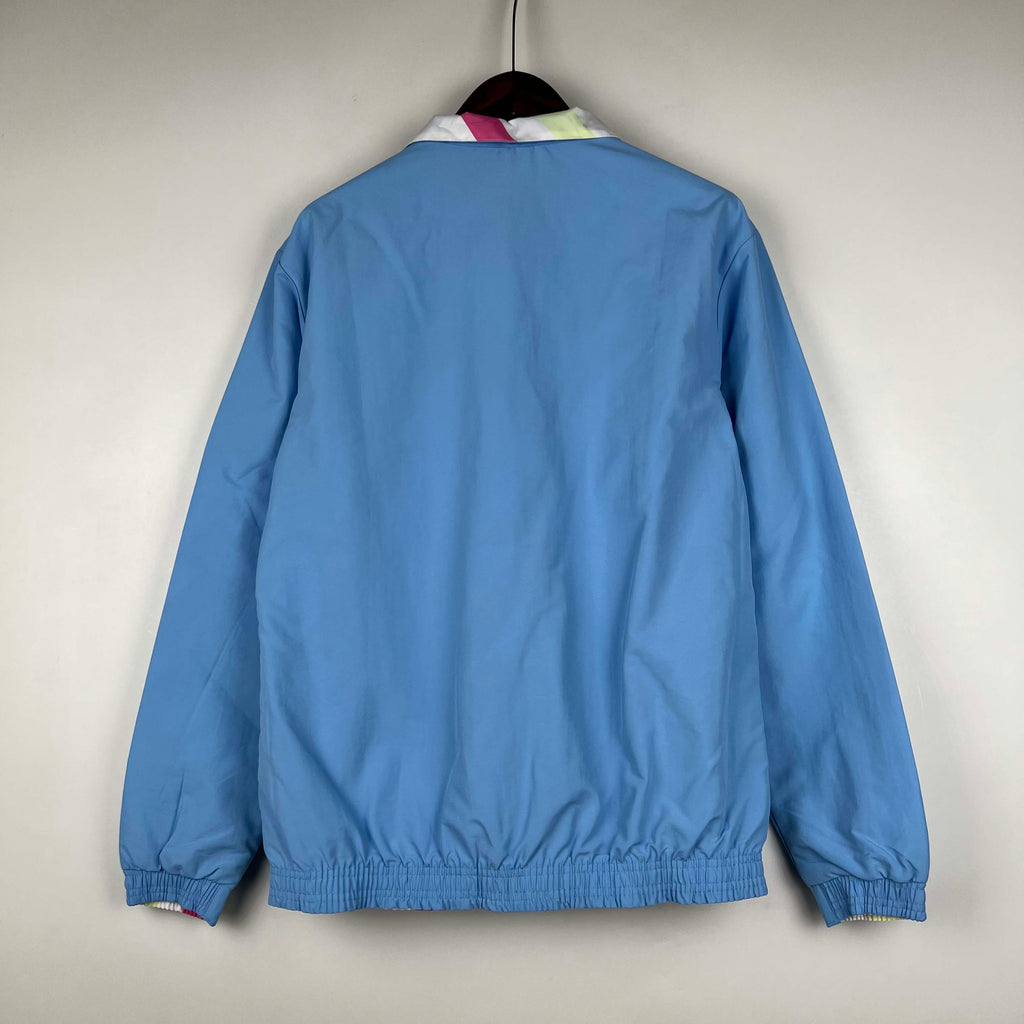 2023/2024 Manchester City Reversible Windbreaker Blue