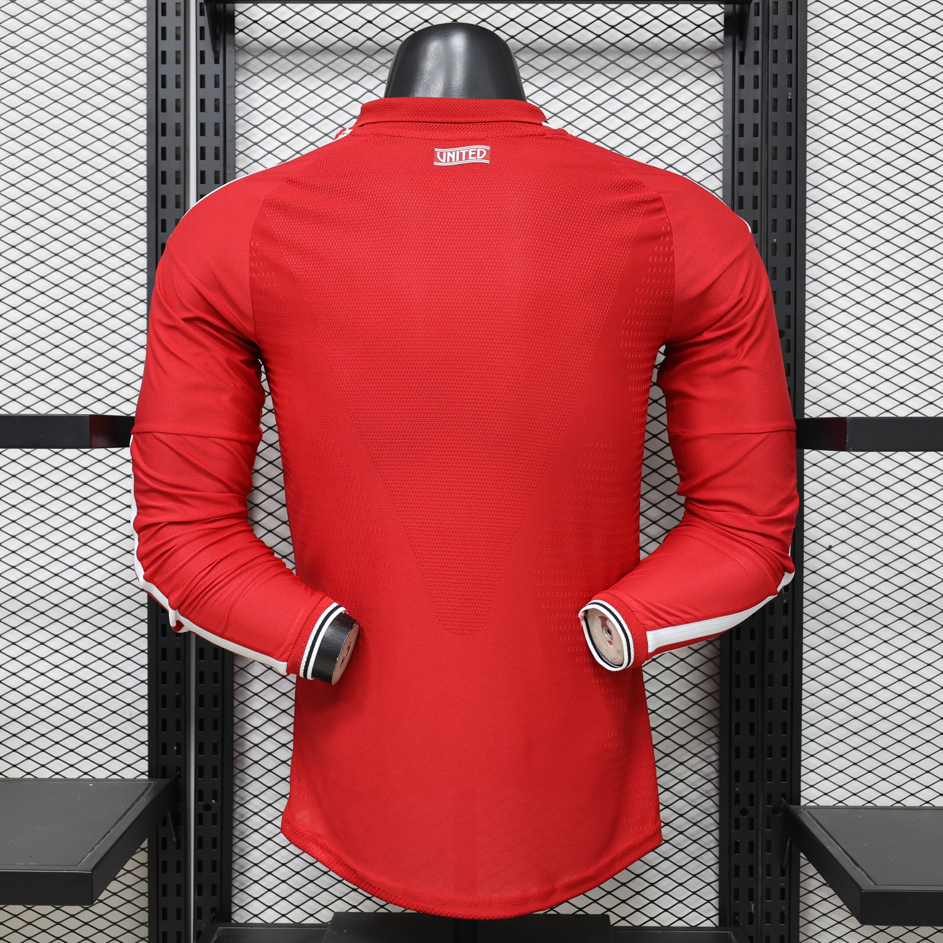 2026/2027 Long Sleeve Player Version Manchester United Home Football Shirt 1:1 Thai Quality topjersey