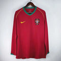 2006 Retro Long Sleeve Portugal Home