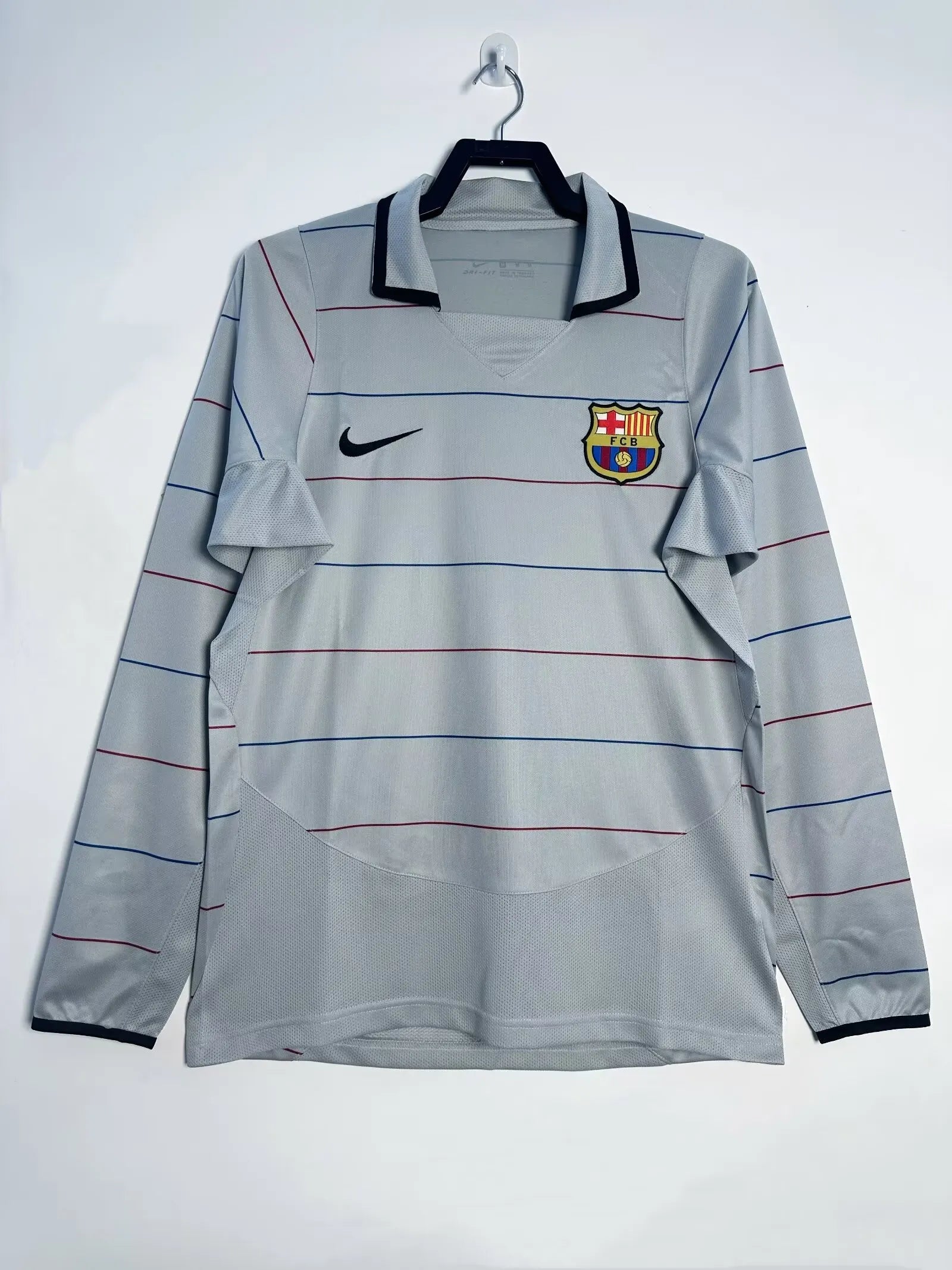 2003/2004 Retro Barcelona Long Sleeves Away