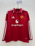 2026/2027 Long Sleeves Manchester United Home Football Jersey 1:1 Thai Quality topjersey