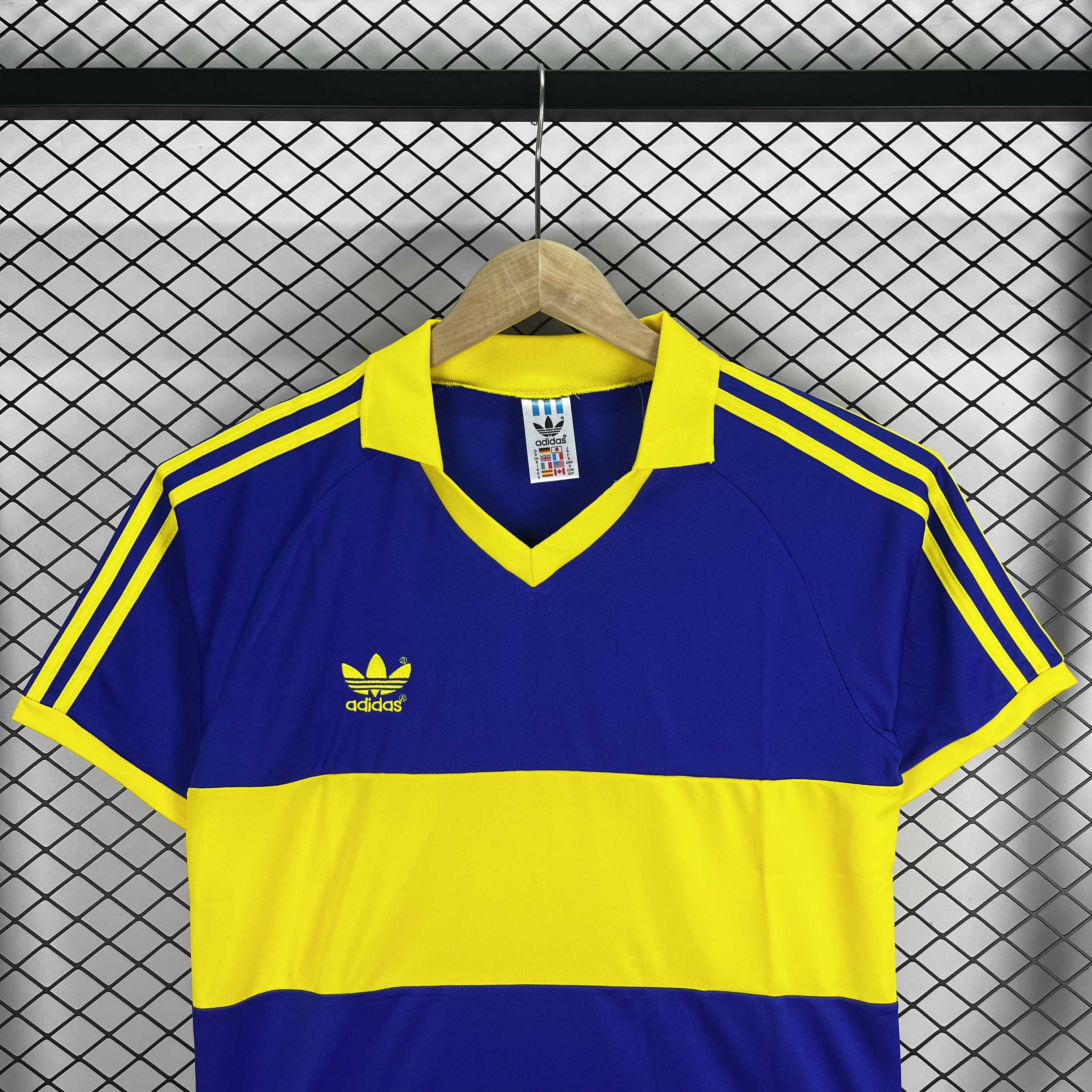 1985/1986 Retro Boca Juniors Home