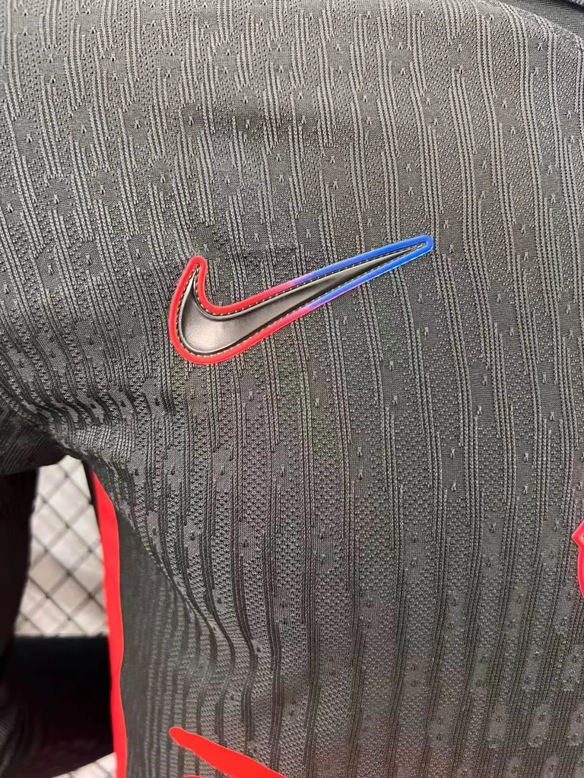 2024/2025 Long Sleeve Player Version Barcelona x Travis Scott Collab Away
