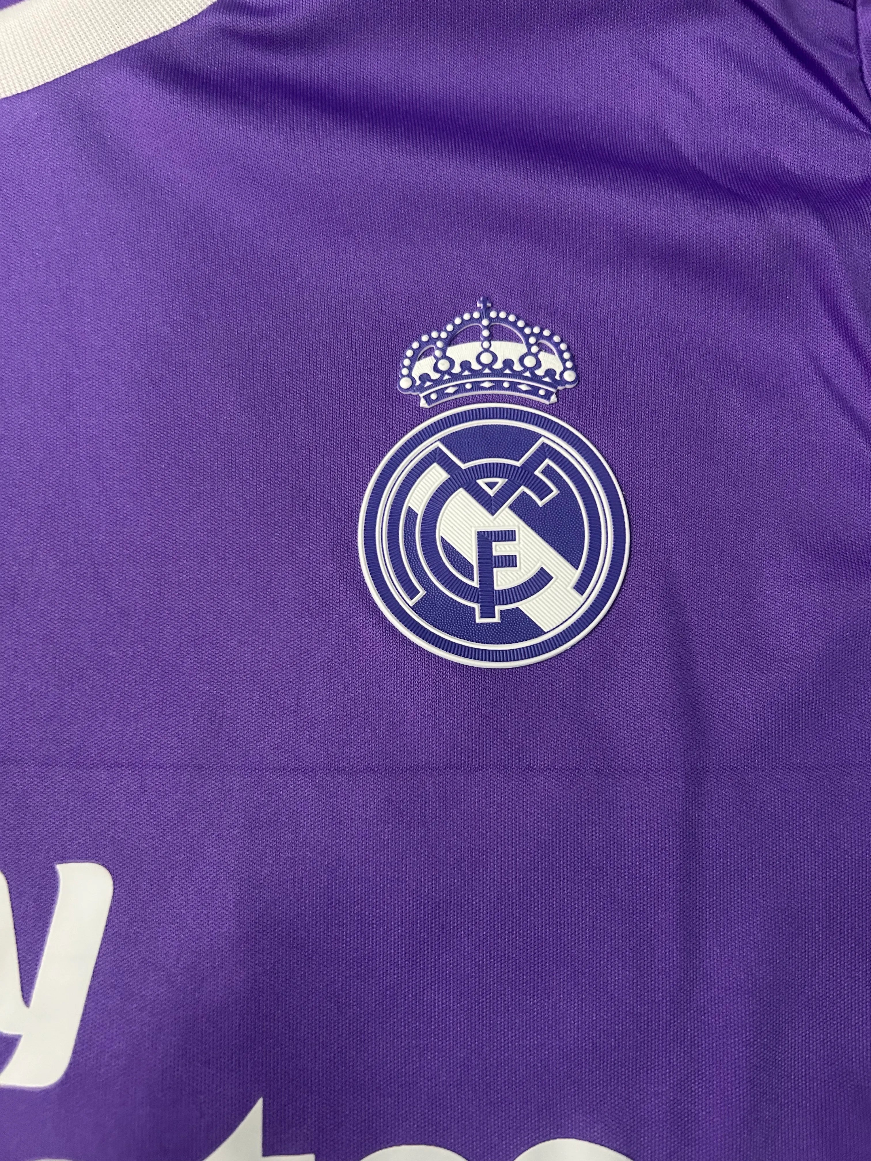 2016/2017 Retro Long Sleeve Real Madrid Away