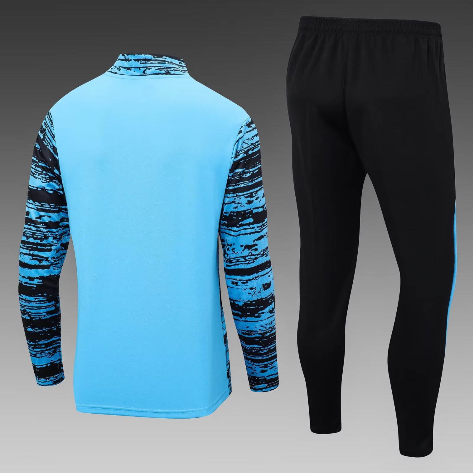 2022/2023 Al-Nassr Half-Pull Training Suit Blue