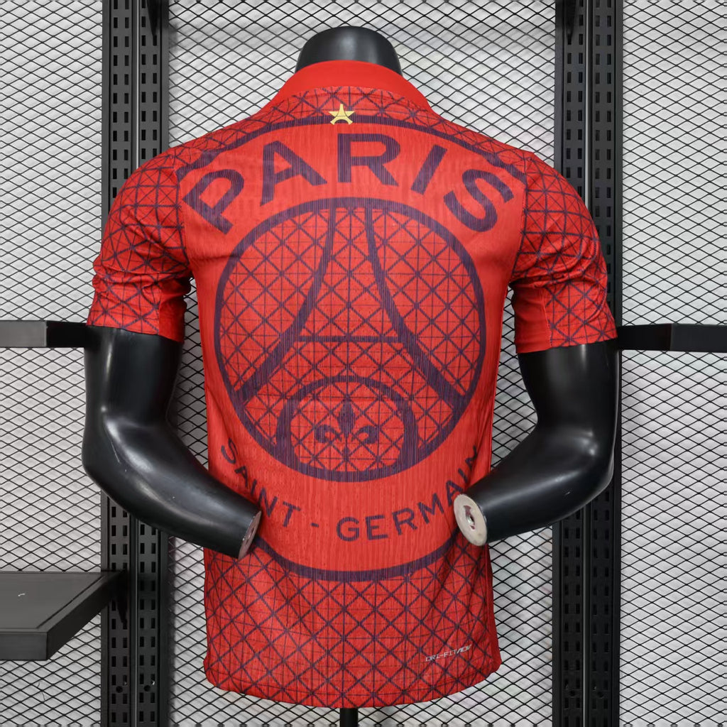 2025/2026 Player Version Paris Saint-Germain Training clothes Red