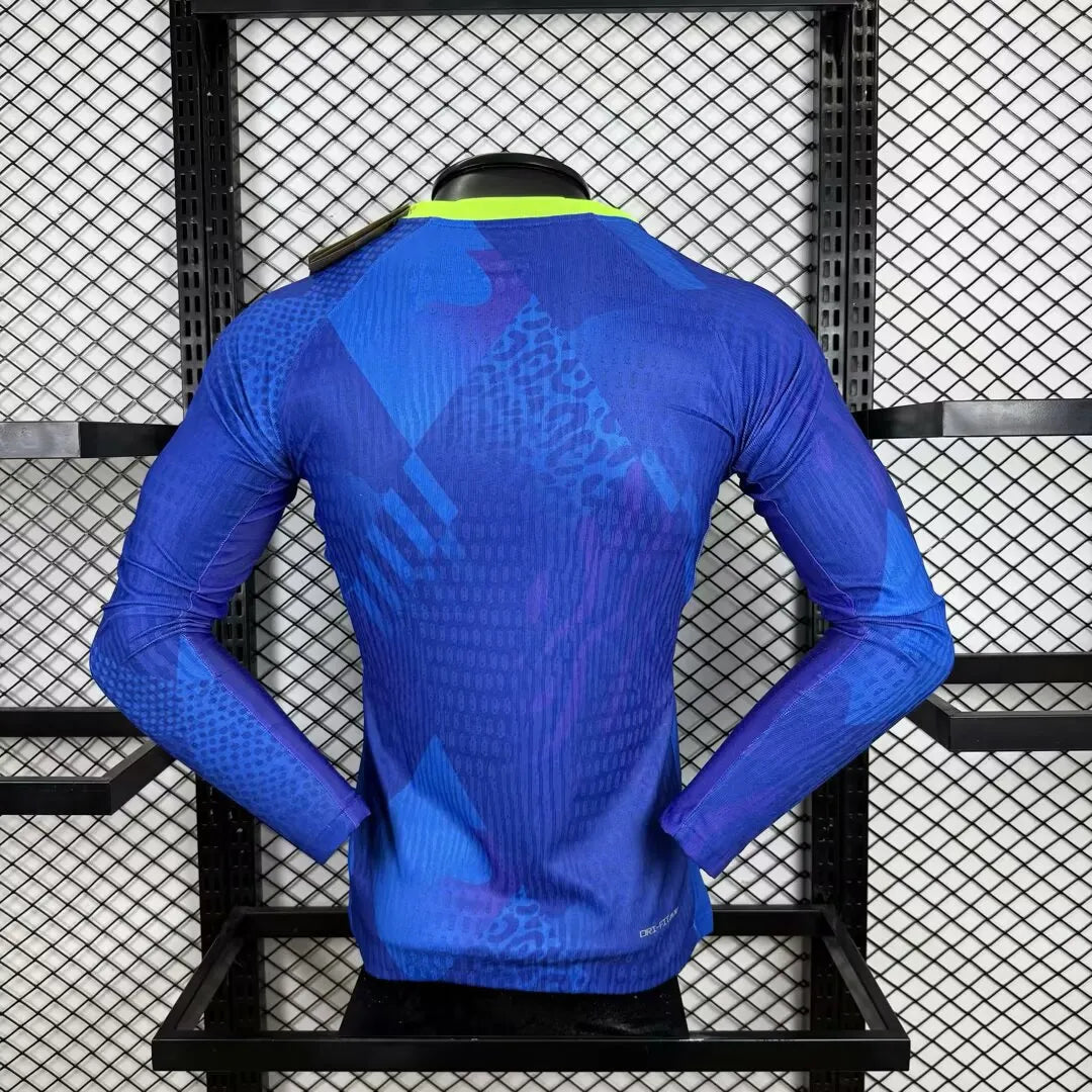 2025/2026 Long sleeves Player Version Brazil Away