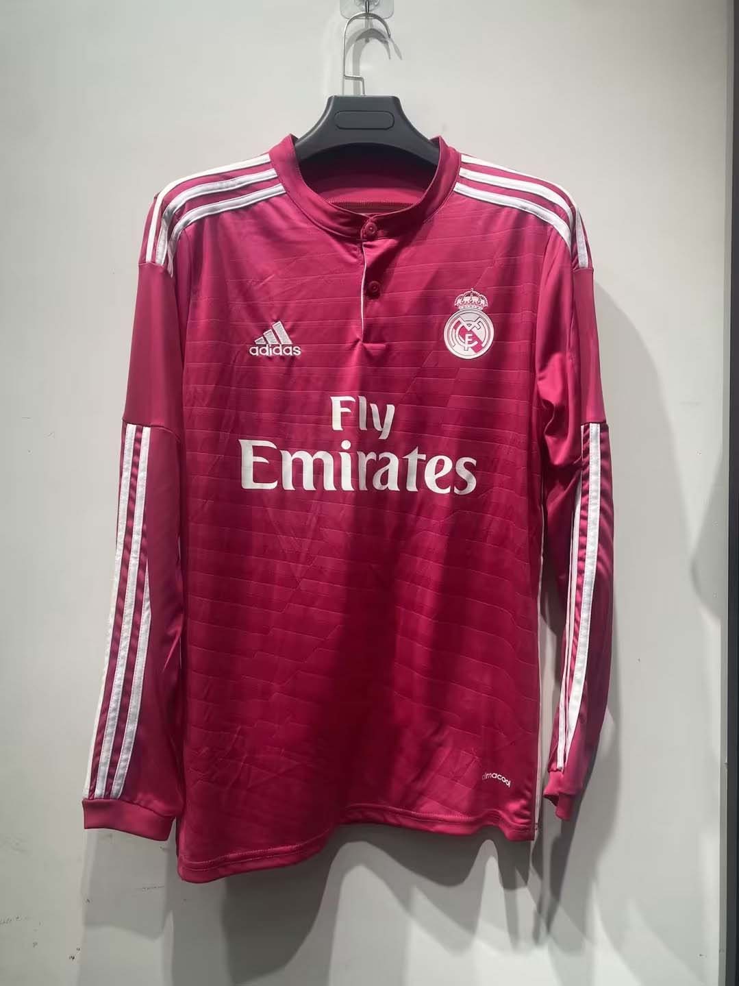 2014/2015 Retro Long Sleeve Real Madrid Away