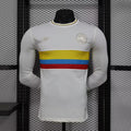 2024 Long Sleeve Player Version Colombia 100th White