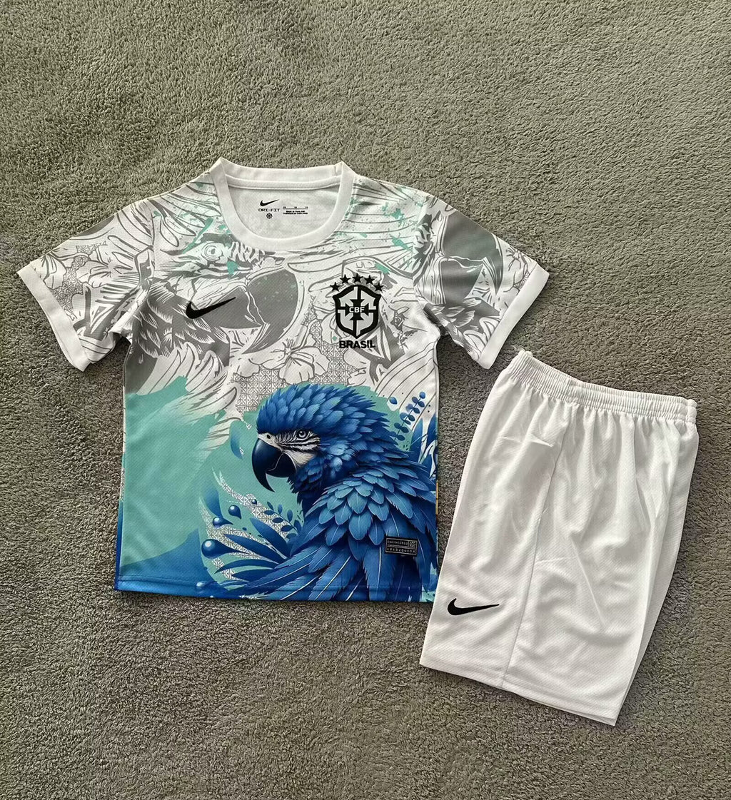 2025/2026 Brazil Special Edition White Blue Bird