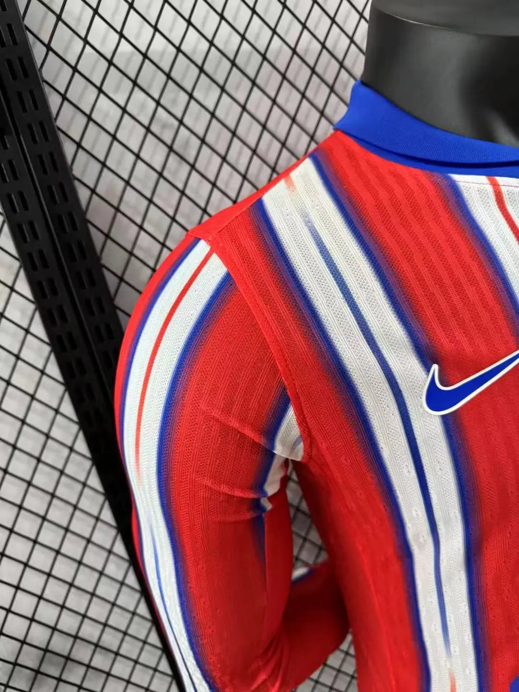 2024/2025 Player Version Atletico Madrid Home Long Sleeve