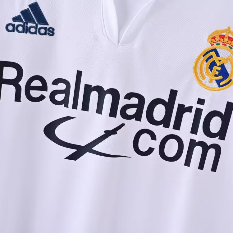 2001/2002 Retro Real Madrid Home