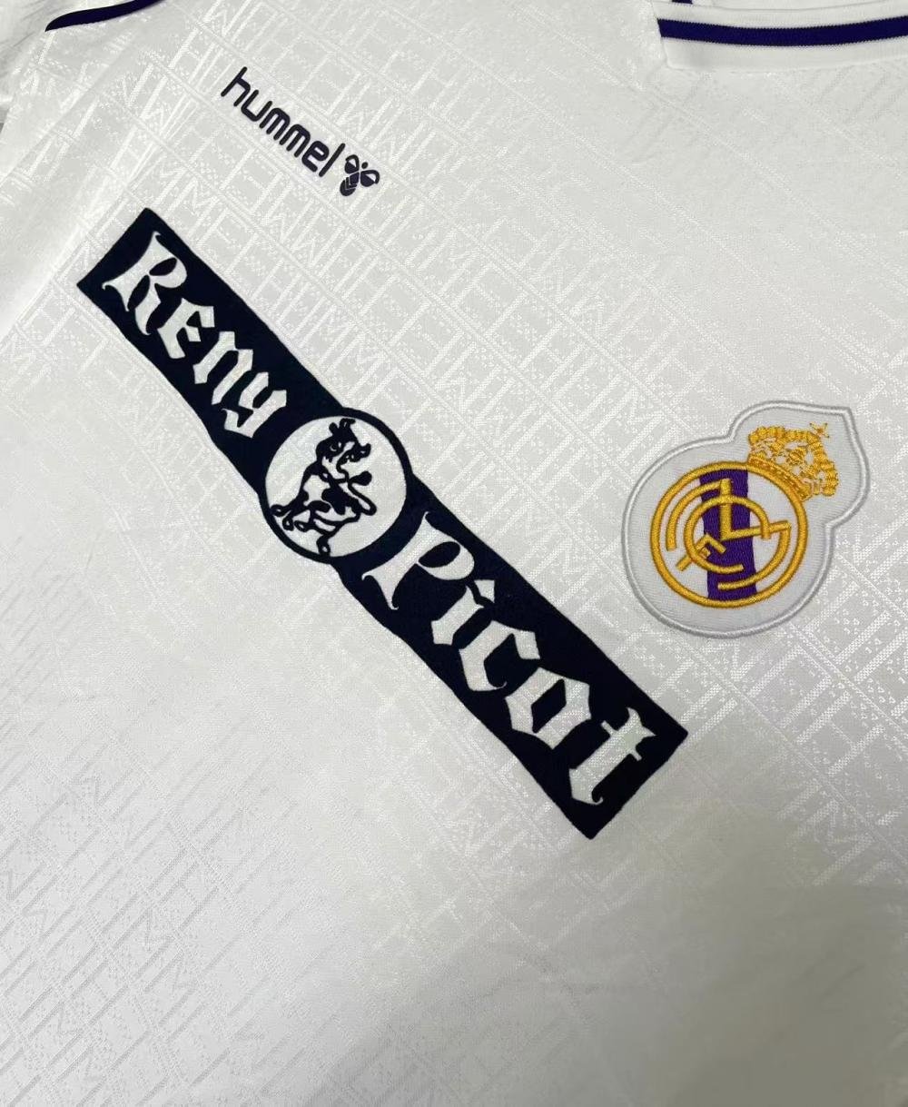 1988-1990 Retro Real Madrid Home