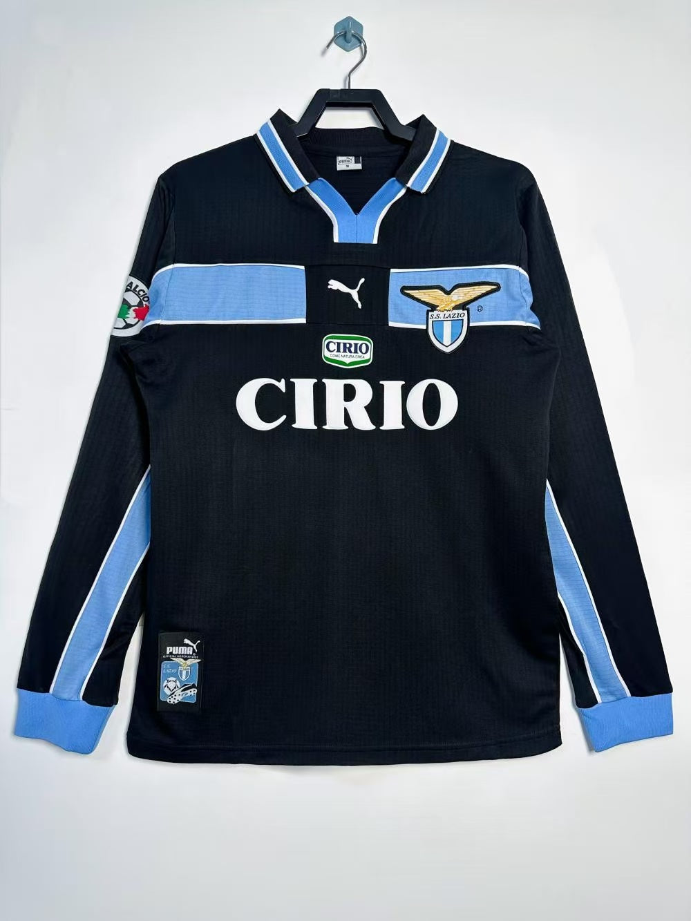 1998/1999 Retro Long Sleeve Lazio Away