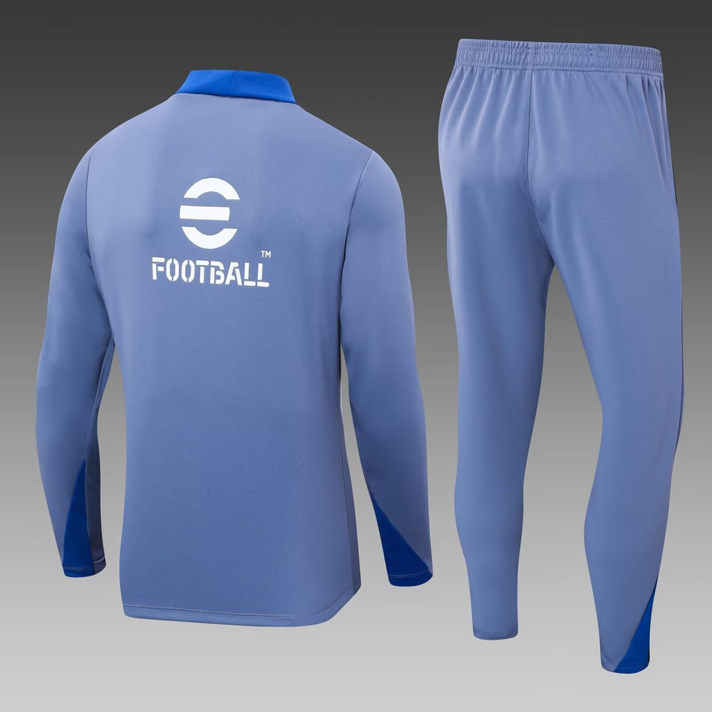 2024/2025 Inter Milan Half-Pull Training Suit Grey